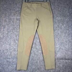 Ariat Pro Series Breeches Women's 26R x 24.5 Tan Brown Equestrian Horse Riding